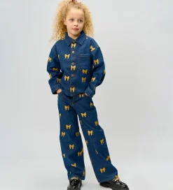 The New Denimjakke - TnRaquel - Medium Blue Denim AOP