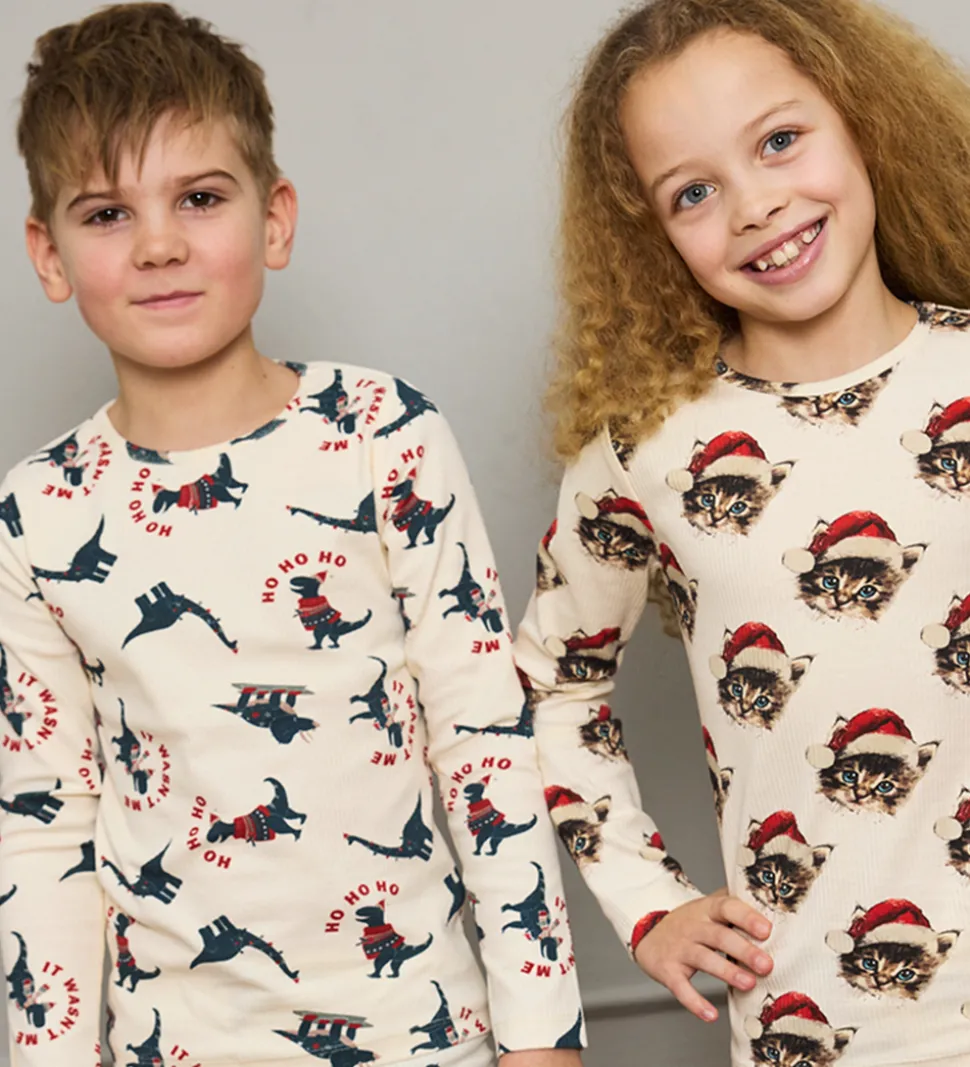 The New Nattøj - Rib - TnHoliday - Gardenia Cat