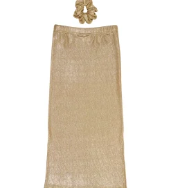 The New Nederdel m. Scrunchie - TnRosalind - Guld