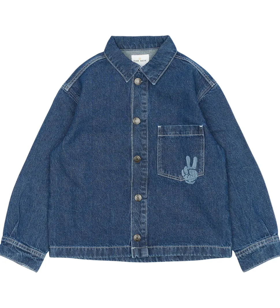 The New Overshirt - TnParks - Blue Denim