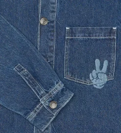 The New Overshirt - TnParks - Blue Denim