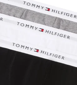Tommy Hilfiger Boxershorts - 3-pak - Hvid/Sort/Gråmeleret