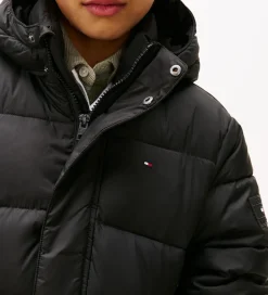 Tommy Hilfiger Dynejakke - Sort