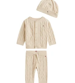 Tommy Hilfiger Gaveæske - Bukser/Cardigan/Hue - Strik - Cable -