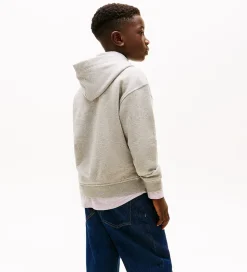 Tommy Hilfiger Hættetrøje - Mid Grey/Heather Grey