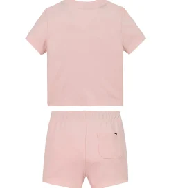 Tommy Hilfiger Shortssæt - Monotype - Precious Pink