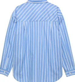 Tommy Hilfiger Skjorte - Stripe - Light Powdery Blue Stripes