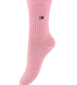 Tommy Hilfiger Strømper - 3-pak - Rød/Rosa/Hvid