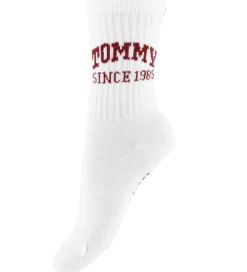 Tommy Hilfiger Strømper - 2-pak - Hvid m. Print