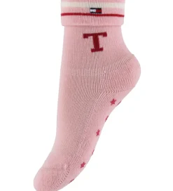 Tommy Hilfiger Strømper - 2-pak - Rosa/Hvid