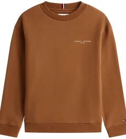 Tommy Hilfiger Sweatshirt - Mini Corp - Pecan Nutbrown