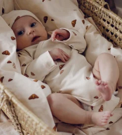 VACVAC Gaveæske - Bukser m. Fødder/Hue/Body l/æ - Rib - Croissan