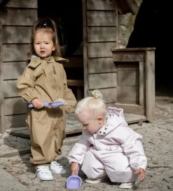 Ver de Terre Regndragt - PU - Rose Powder