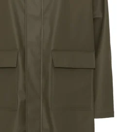 Ver de Terre Regnfrakke - PU - Dark Moss