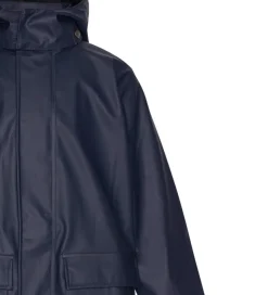 Ver de Terre Regnfrakke - PU - Navy