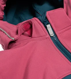 Viking Softshelljakke m. Fleece - Play - Plum/Navy