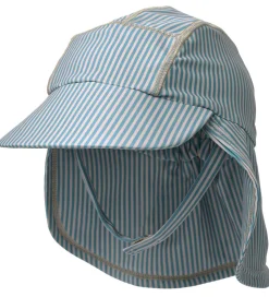 Wheat Badehat - Tonga - UV40+ - Blue Swim Stripe