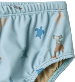 Wheat Blebadebukser - Philip - UV40+ - Soft Blue Sea Life