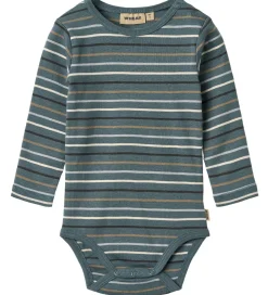 Wheat Body l/æ - Freddie - Blue Multi Stripe