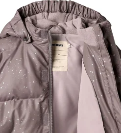 Wheat Dynejakke - PU - Coast - Purple Stone Stars