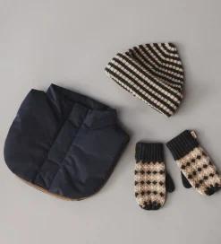 Wheat Halsedisse m. Fleece - Rivo - Ink