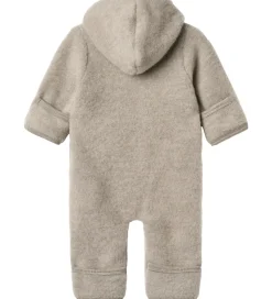 Wheat Heldragt - Uldfleece - Ata - Khaki Melange