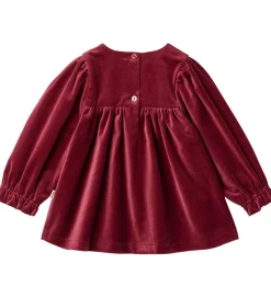 Wheat Kjole - Velour - Elvira - Ruby Red