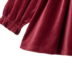 Wheat Kjole - Velour - Elvira - Ruby Red