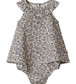 Wheat Kjolebody - Ingeborg - Blue Cornflowers