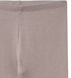 Wheat Leggings - Rib - Bomuld/Modal - Maddy - Dusty Purple