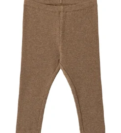 Wheat Leggings - Rib - Jules - Coffee Melange