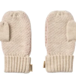 Wheat Luffer - Uld - Jacquard - Towsi - Offwhite Melange m. Hjer