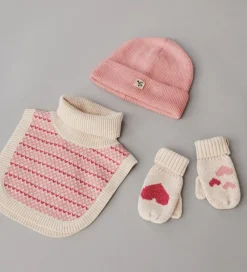 Wheat Luffer - Uld - Jacquard - Towsi - Offwhite Melange m. Hjer