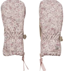 Wheat Luffer m. Fleece - Rose Dust Flowers m. Lynlås