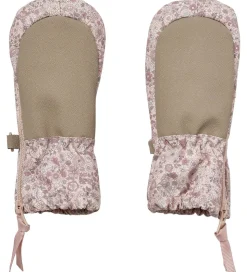 Wheat Luffer m. Fleece - Rose Dust Flowers m. Lynlås