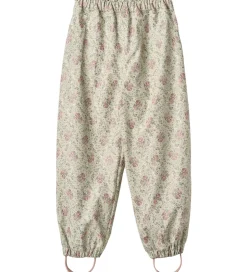 Wheat Regnbukser - PU - Olo - Slightly Green Flowers