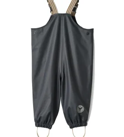 Wheat Regnbukser m. Seler - PU - Charlo - Ink