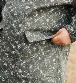 Wheat Regnjakke - PU - Ollo - Forest Lake Checked Flowers