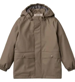 Wheat Regnjakke m. Termo - PU - Aju - Dry Wood