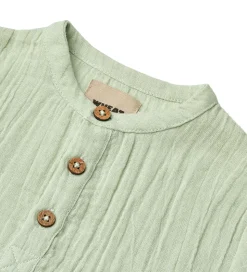 Wheat Skjorte - Musselin - Svend - Soft Mint