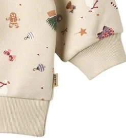 Wheat Sweatshirt - Elliot - Offwhite Holiday