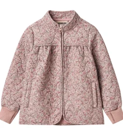 Wheat Termojakke - Thilde - Soft Lavender Flowers