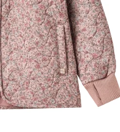 Wheat Termojakke - Thilde - Soft Lavender Flowers