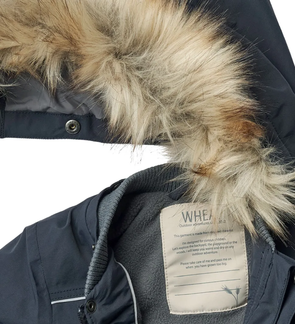 Wheat Vinterjakke - Kasper Tech - Dark Blue