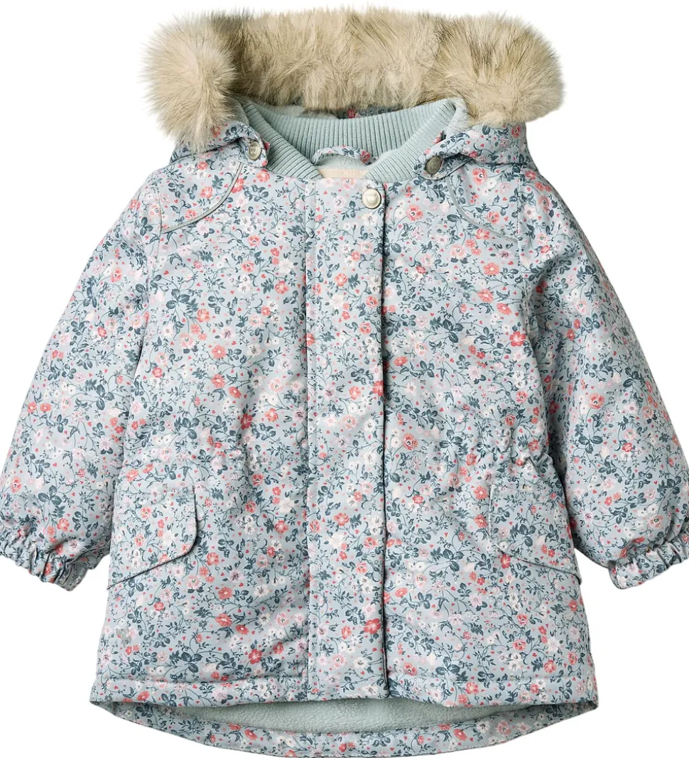Wheat Vinterjakke - Mathilde - Soft Rain Flowers